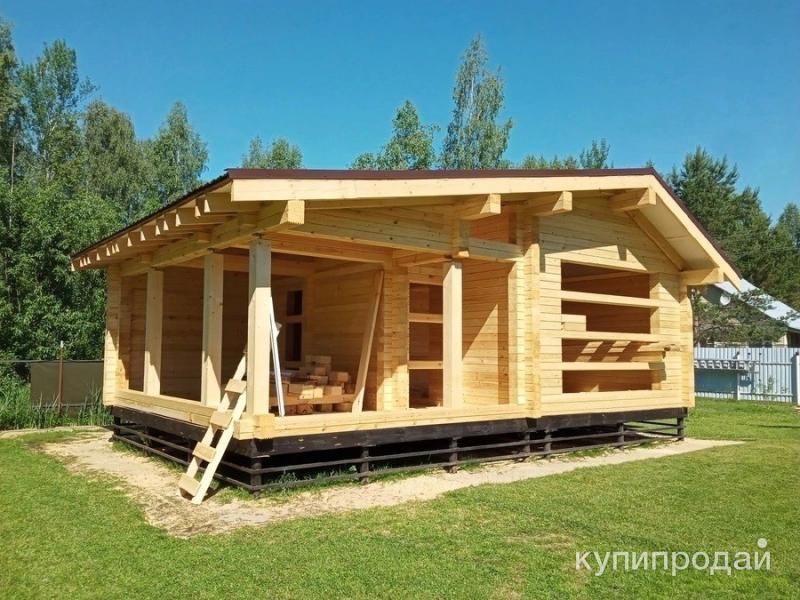 Домокомплекты (дома и бани) из профилированного бруса от производителя в Москве
