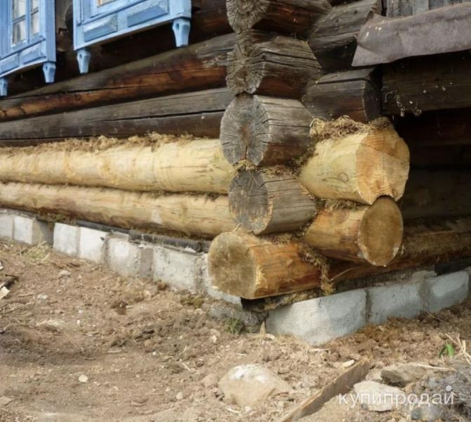 Замена венцов, лаг, ремонт полов. в Гатчине