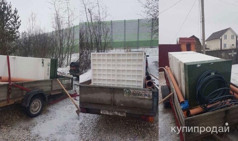 Новые септики Топас с оперативной доставкой по всему Подмосковью от официального в Москве