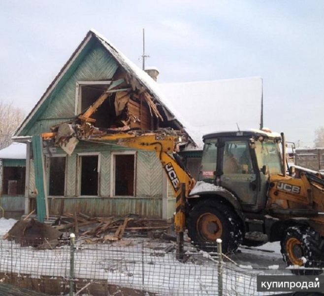 Снос домов под ключ. в Нижнем Новгороде