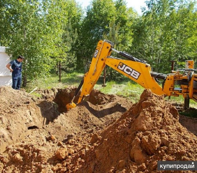 Разработка котлованов, выкопка колодцев и траншей. в Нижнем Новгороде