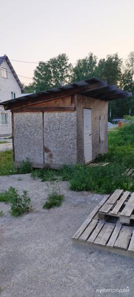 Бытовка б/у, 3,8 х 2,65 м по основанию, щитовая, утепленная в Новосибирске