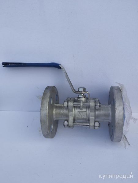 Кран шаровый нержавеющий фланцевый DN15  AISI 316 в Ишимбае