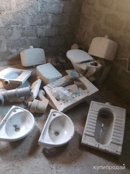 Раковины и унитазы керамические всего 5 штук в Джубга кп