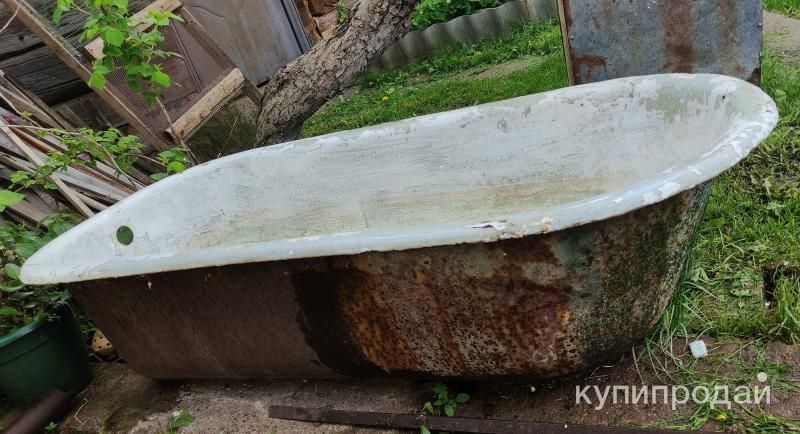 Ванна чугунная старинная в Уфе