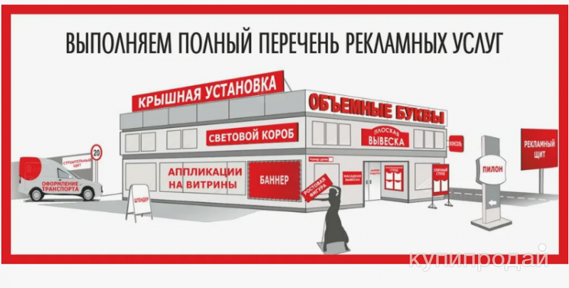 Выполняем полный перечень рекламных услуг в Санкт-Петербурге