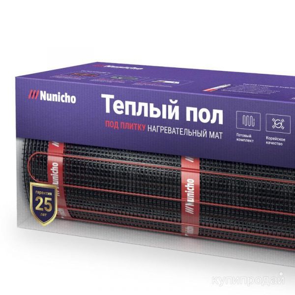 Мат нагревательный NUNICHO ETALON SHP 150 Вт/1,0 м2 в Мытищах