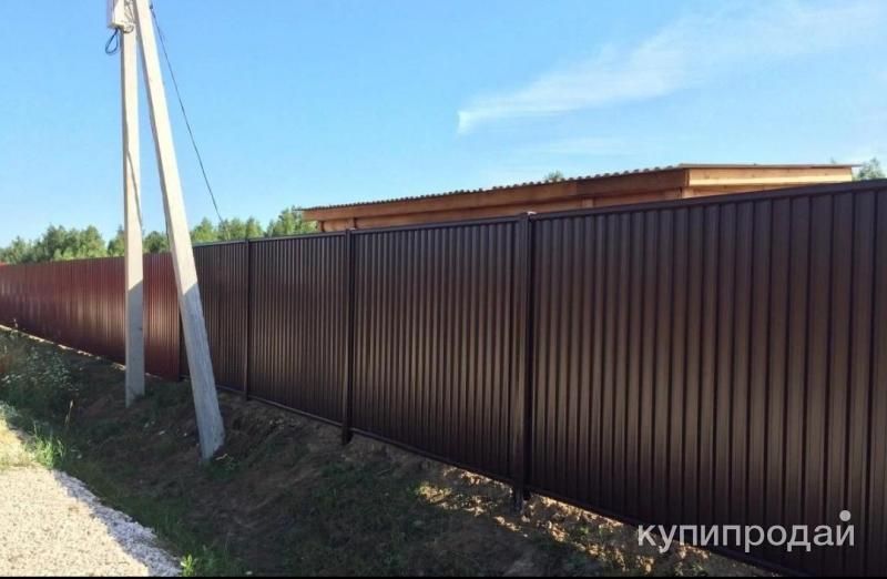 Строительство заборов под ключ! в Владимире-Александровском