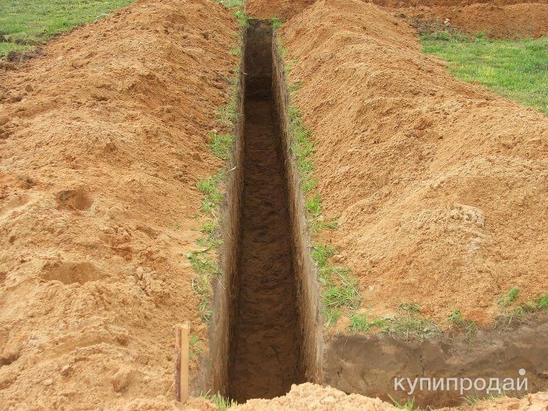 копка траншеи в Екатеринбурге