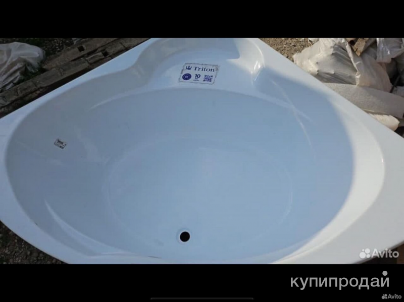Акриловая ванна угловая новая Минеральные Воды