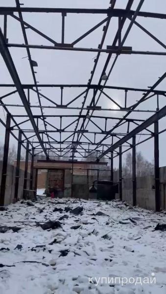 12*42*7 каркас б/у, с подвесной кран-балкой в Челябинске