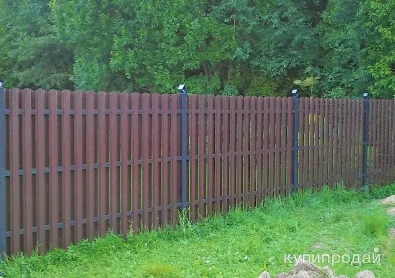 Заборы и ворота под ключ — качественно, без переплат и с гарантией!  Установим н в Санкт-Петербурге