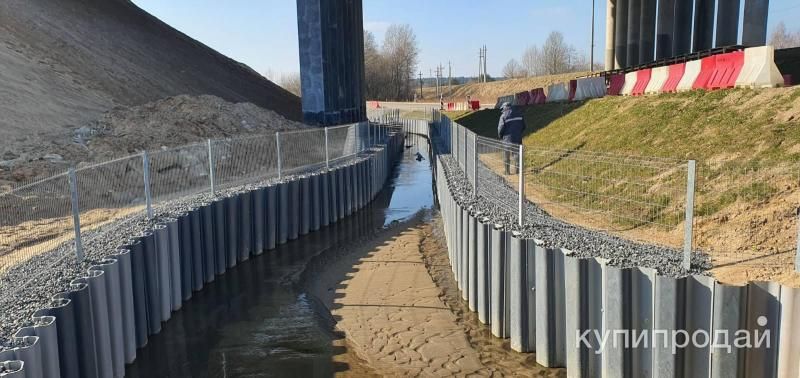 Шпунт ПВХ SP250 Геошпунт в Москве