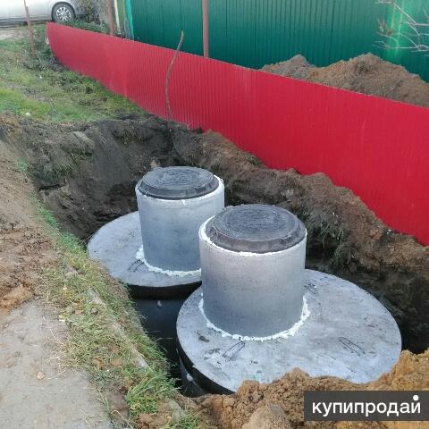 Септик из колец под ключ в Тюмени