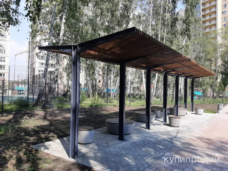 Изготовим навесы и перголы . Благоустройство территории. в Челябинске