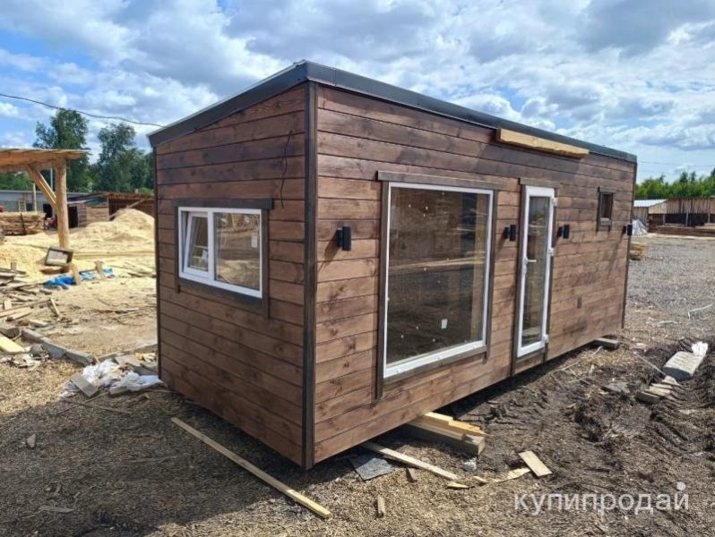 Баня 6х2.4 в Челябинске