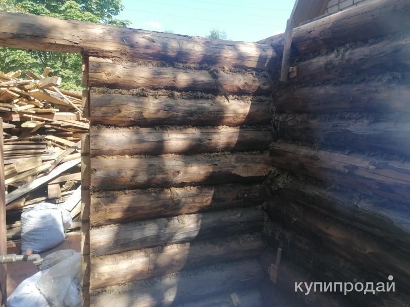 Сруб бани бу в Кимрах