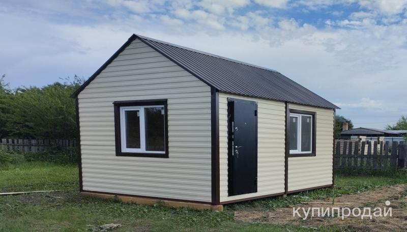 дачный утепленный домик 5м*3,5м. в Красноярске