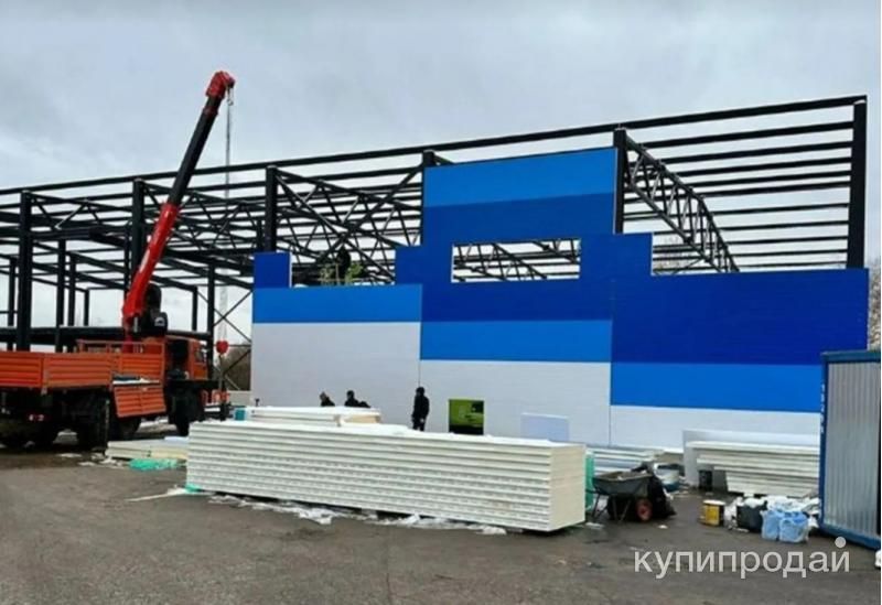 Строительство складов ангаров металлоконструкции в Краснодаре