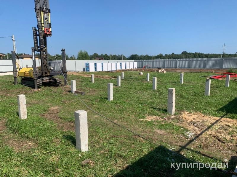 Железобетонные сваи с установкой в Чехове