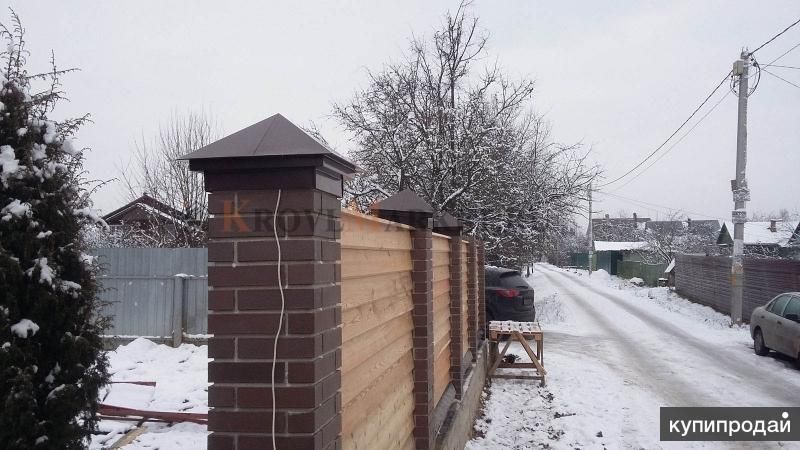 Колпаки (оголовки) на столбы, вентиляционные решетки в Березниках