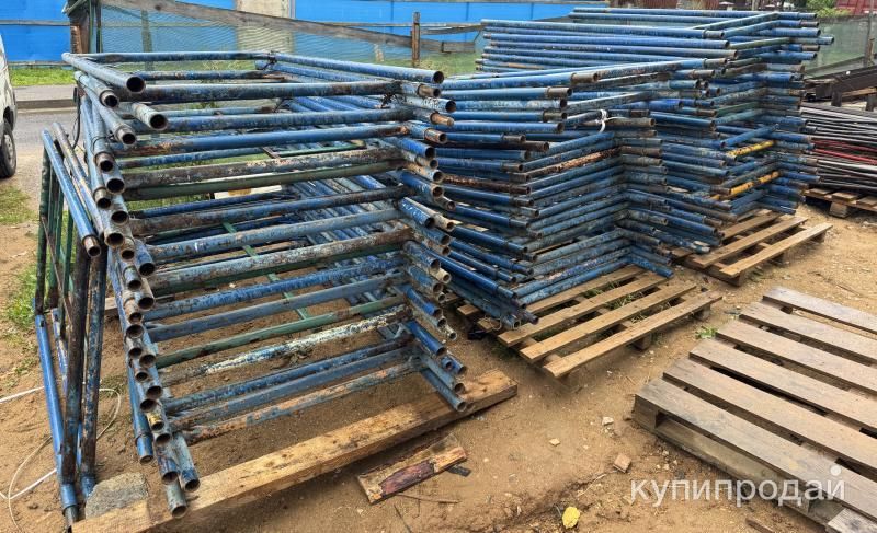 Усиленные металлические леса с ригелями сборно-разборные в Первомайском