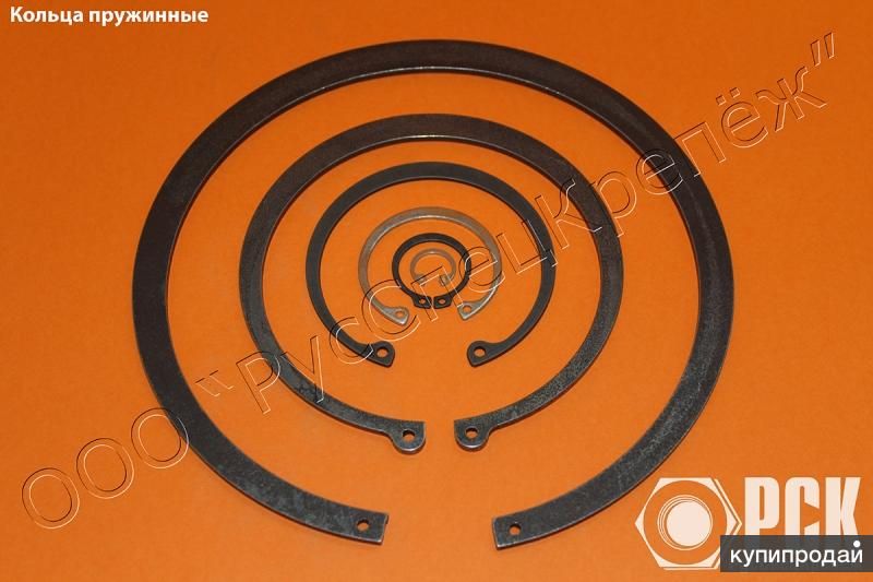 Кольцо пружинное упорное плоское ГОСТ 13940-86. в Екатеринбурге