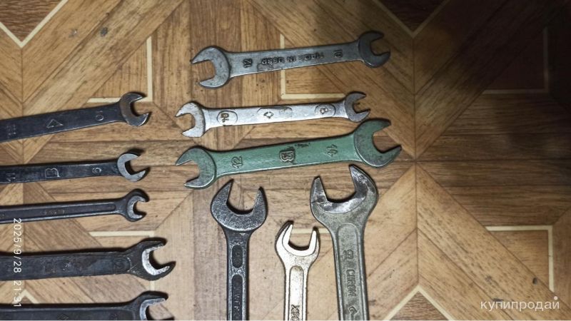 Гаечные ключи из СССР .проверенные временем.разных размеров комплектом в Москве