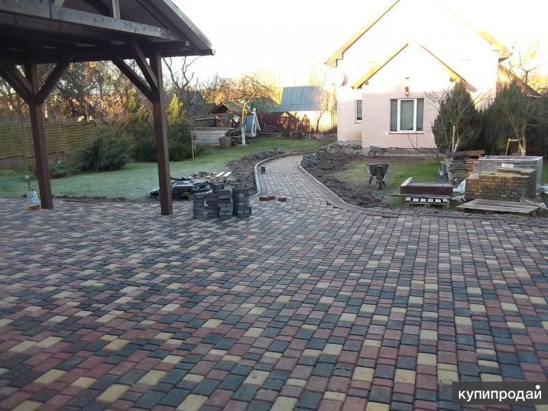 Тротуарная плитка “Старый город” в Калининграде
