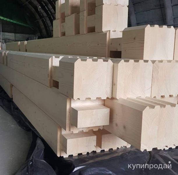 Kлeеный брус в Москве